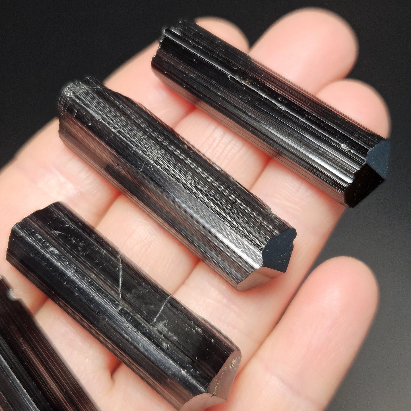 Terminated Black Tourmaline Crystal