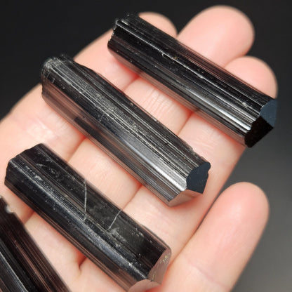 Terminated Black Tourmaline Crystal