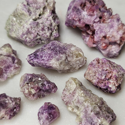 Purple Vesuvianite Crystal, Raw Vesuvianite Specimen