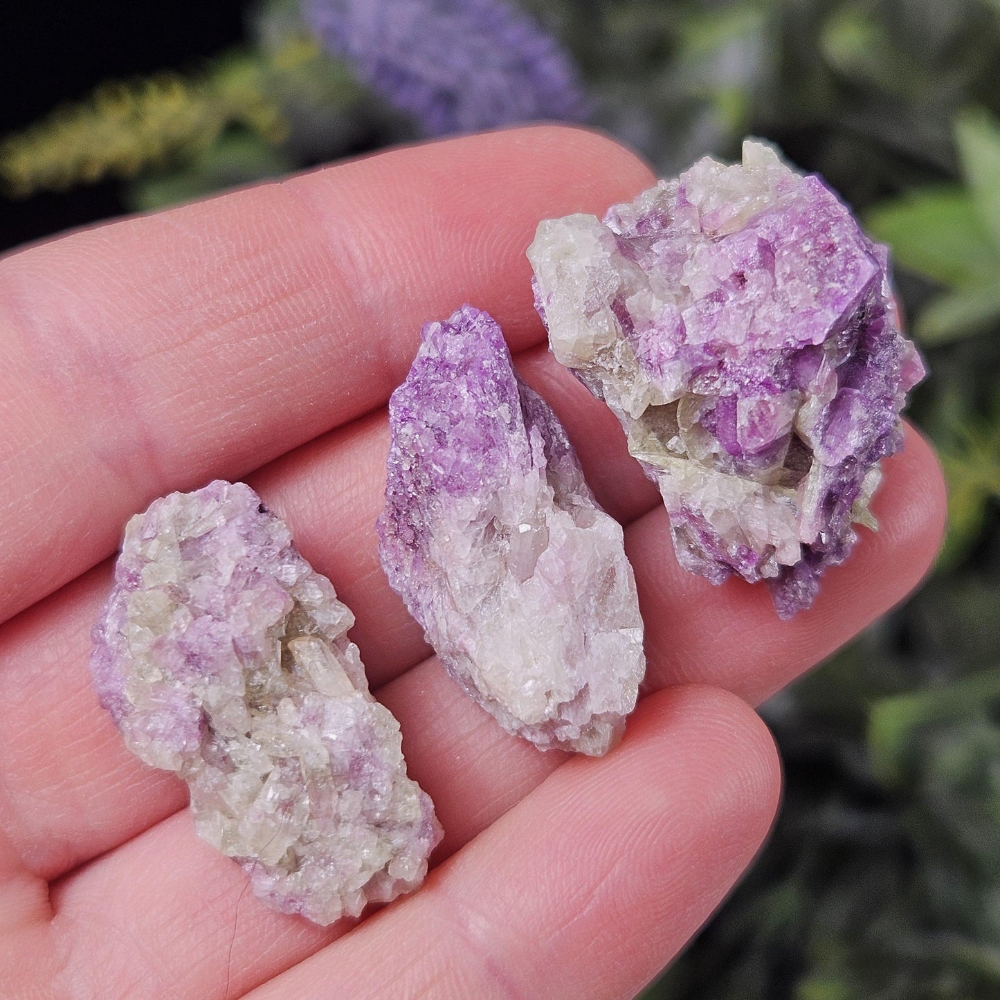 Purple Vesuvianite Crystal
