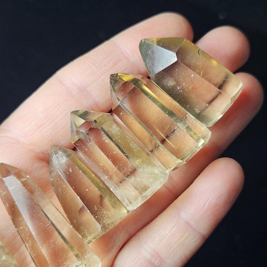 Natural Citrine Crystal Point