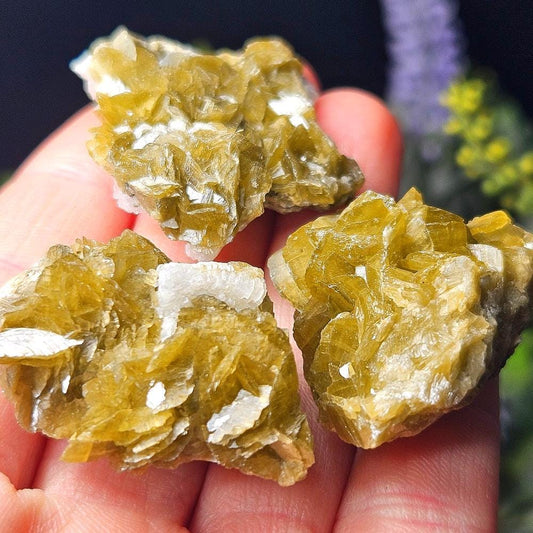 Golden Siderite Crystal
