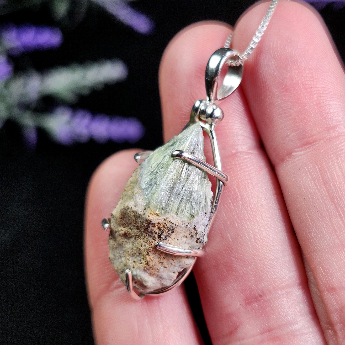 Wavellite Pendant