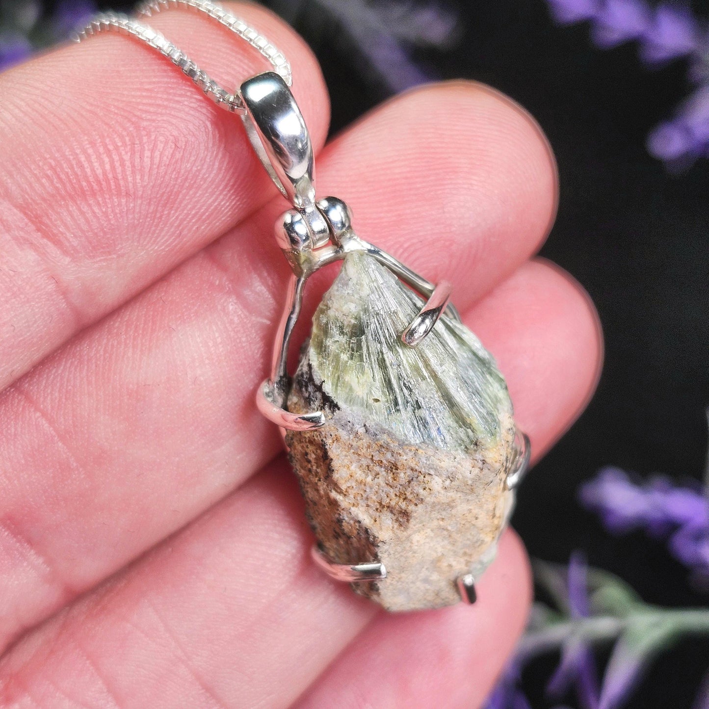 Wavellite Pendant
