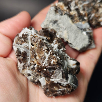 Ultraviolet Rootbeer Fluorite & Celestite Crystal