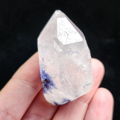 Fibrous Periwinkle Dumortierite Crystal