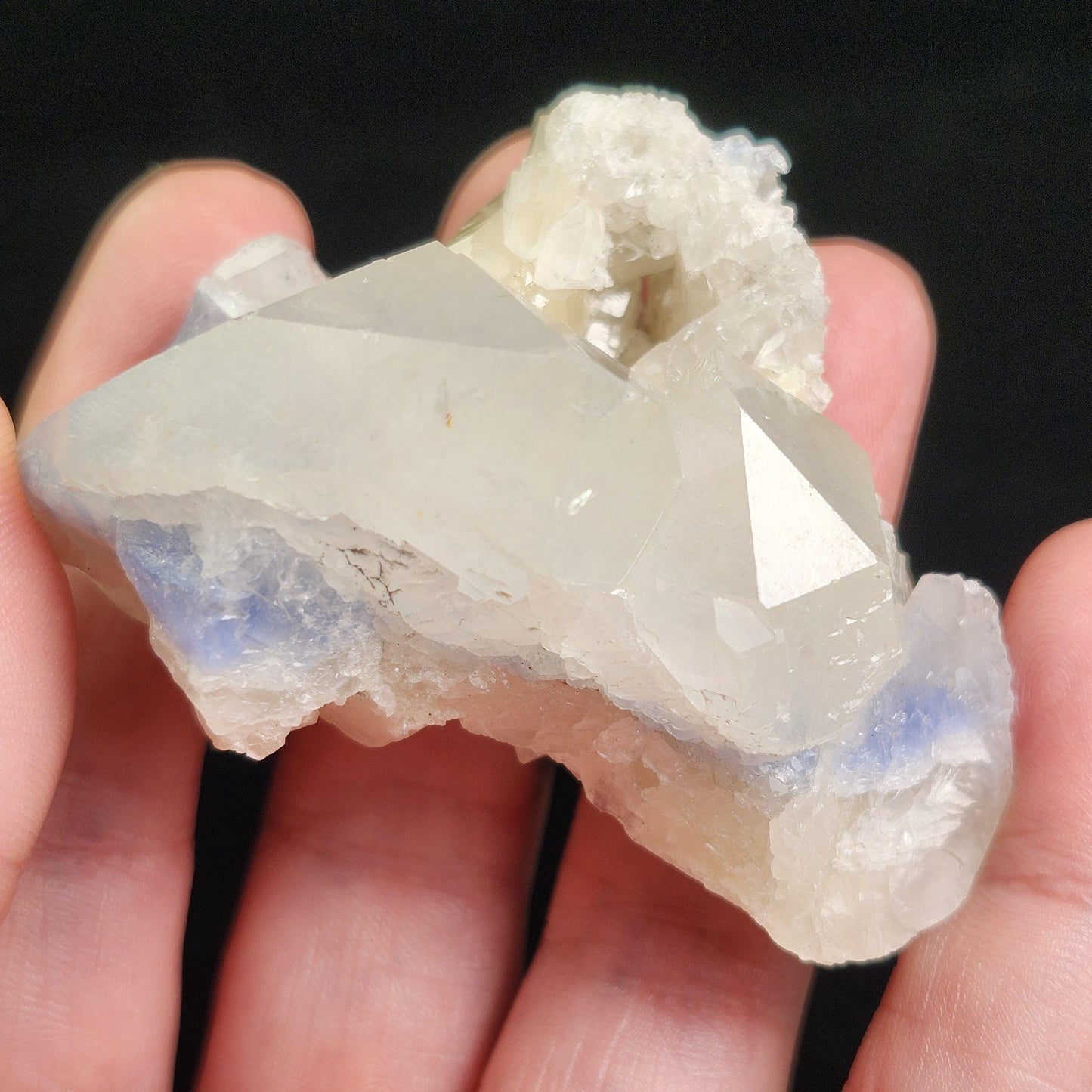 Fibrous Periwinkle Dumortierite Crystal