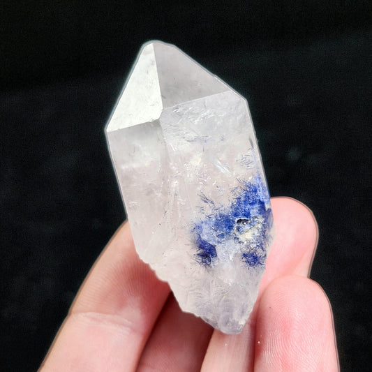 Fibrous Periwinkle Dumortierite Crystal