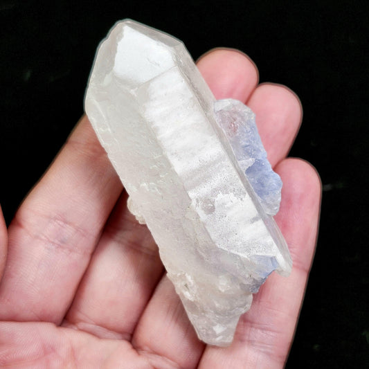 Fibrous Periwinkle Dumortierite Crystal