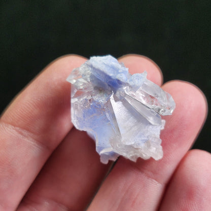 Fibrous Periwinkle Dumortierite Crystal