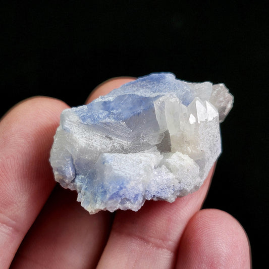 Fibrous Periwinkle Dumortierite Crystal