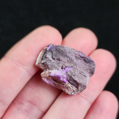 Raw Fibrous Sugilite Specimen 8.11g, Sugilite Crystal from South Africa