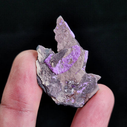 Fibrous Sugilite Crystal Specimen 5.97g, Raw Purple Sugilite Crystal from South Africa