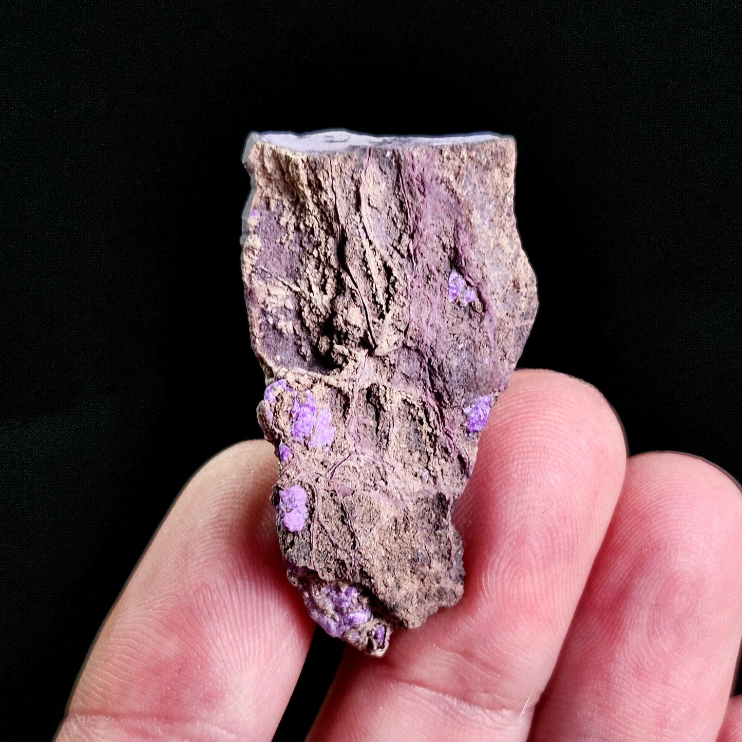 Fibrous Sugilite Specimen: Raw South African Sugilite