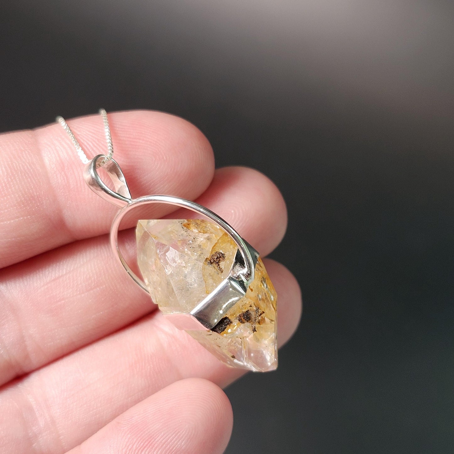 Herkimer Diamond Pendant