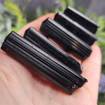 Terminated Black Tourmaline Crystal