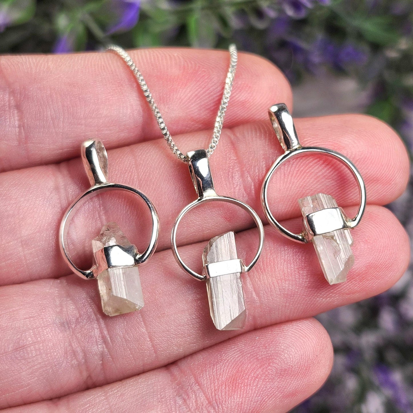 Siberian Danburite Pendant