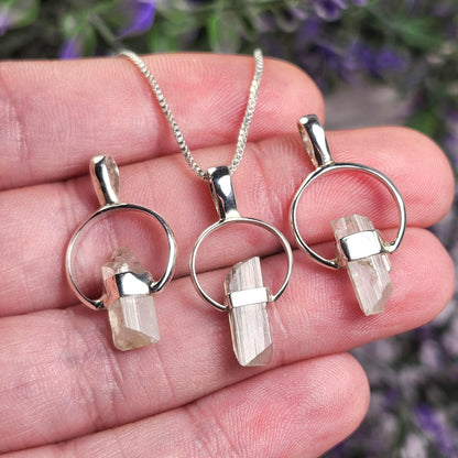 Siberian Danburite Pendant