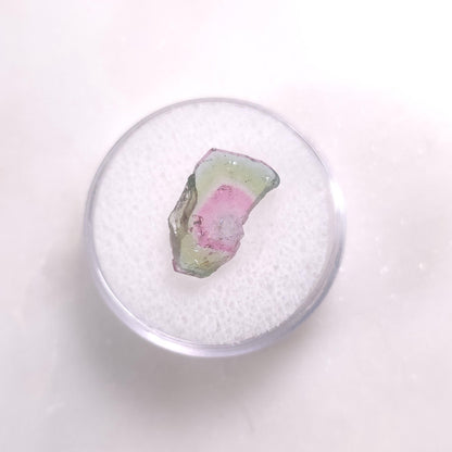Watermelon Tourmaline Slice