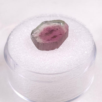 Watermelon Tourmaline Slice