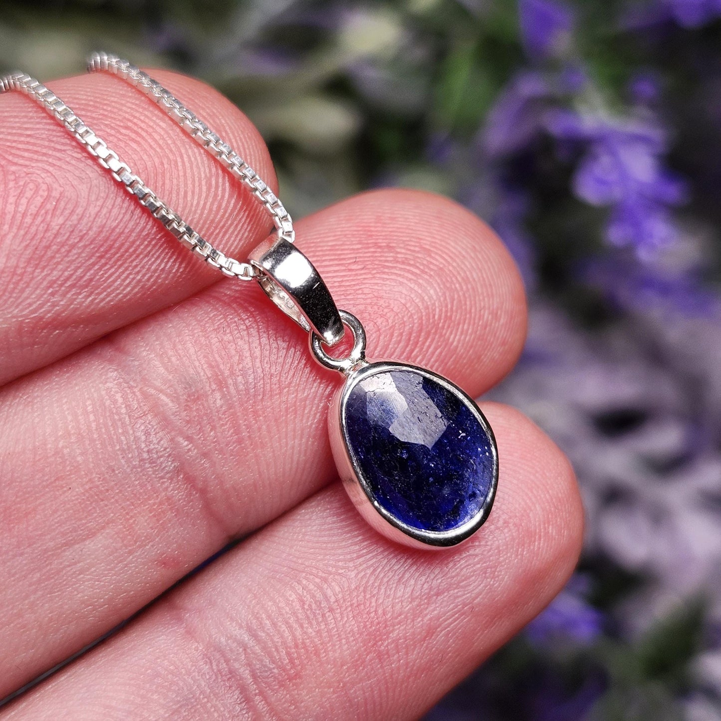 Blue Sapphire Pendant