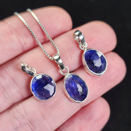 Blue Sapphire Pendant