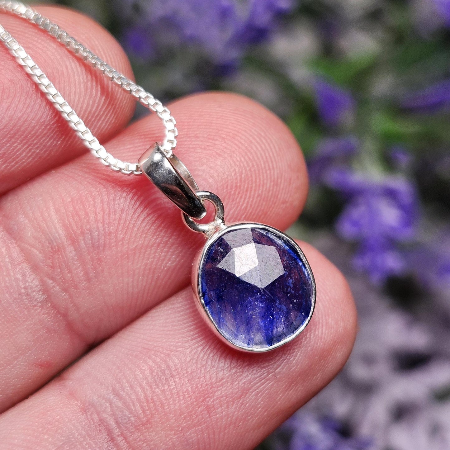 Blue Sapphire Pendant