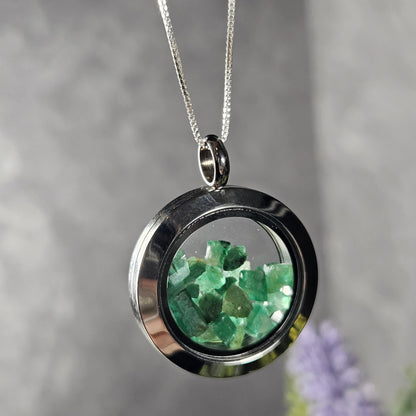 Green Emerald Pendant