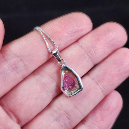 Watermelon Tourmaline Pendant