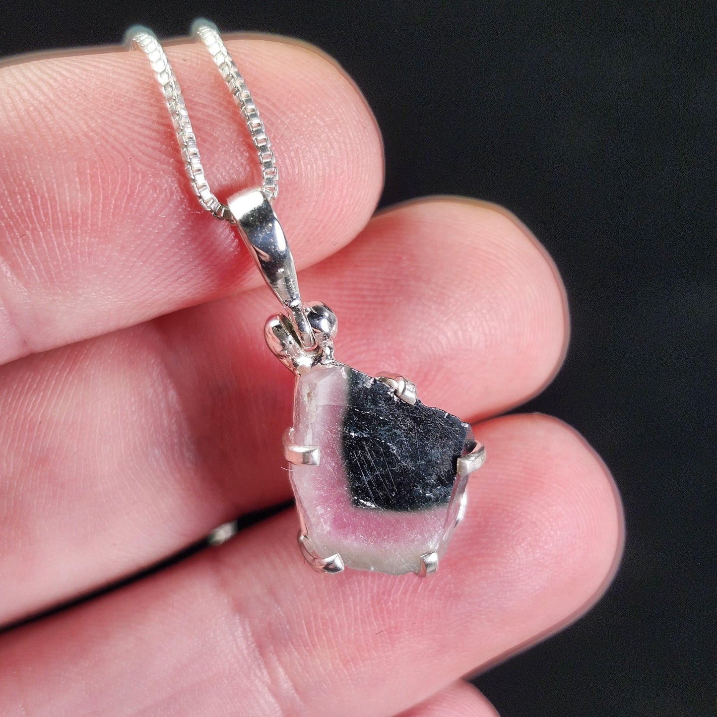 Watermelon Tourmaline Pendant