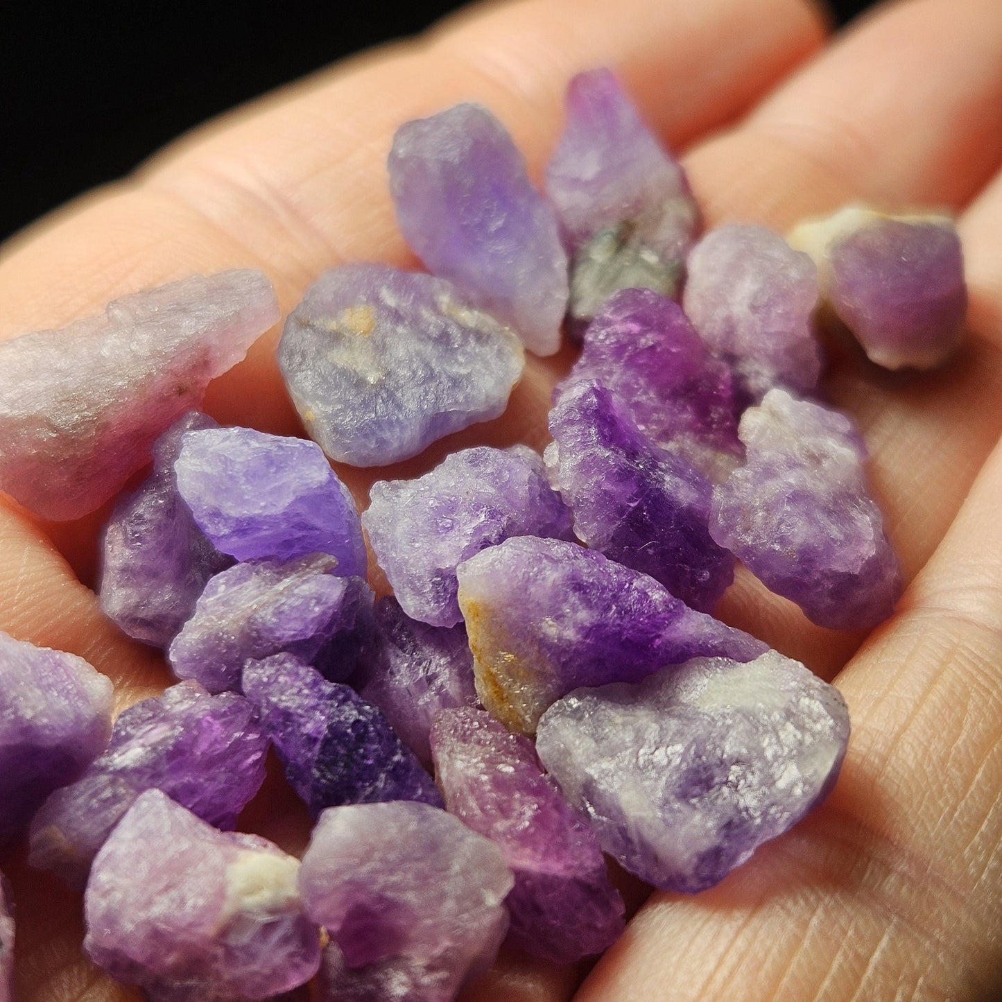 Ultraviolet Hackmanite Crystals