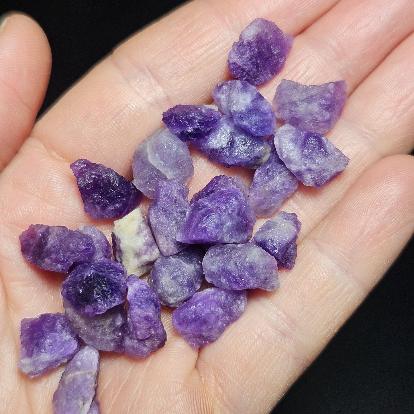 Ultraviolet Hackmanite Crystals