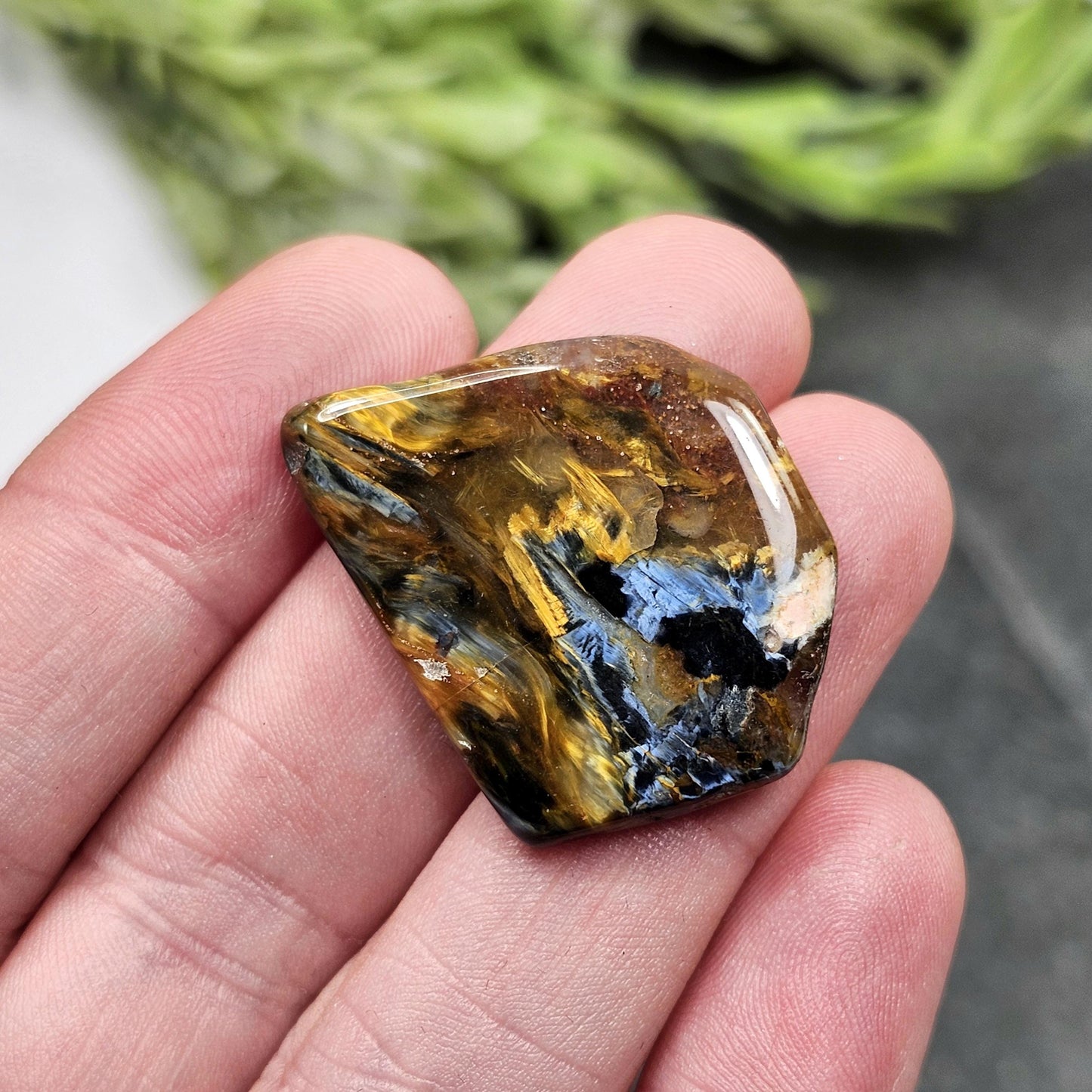 Pietersite Tumbled Crystal