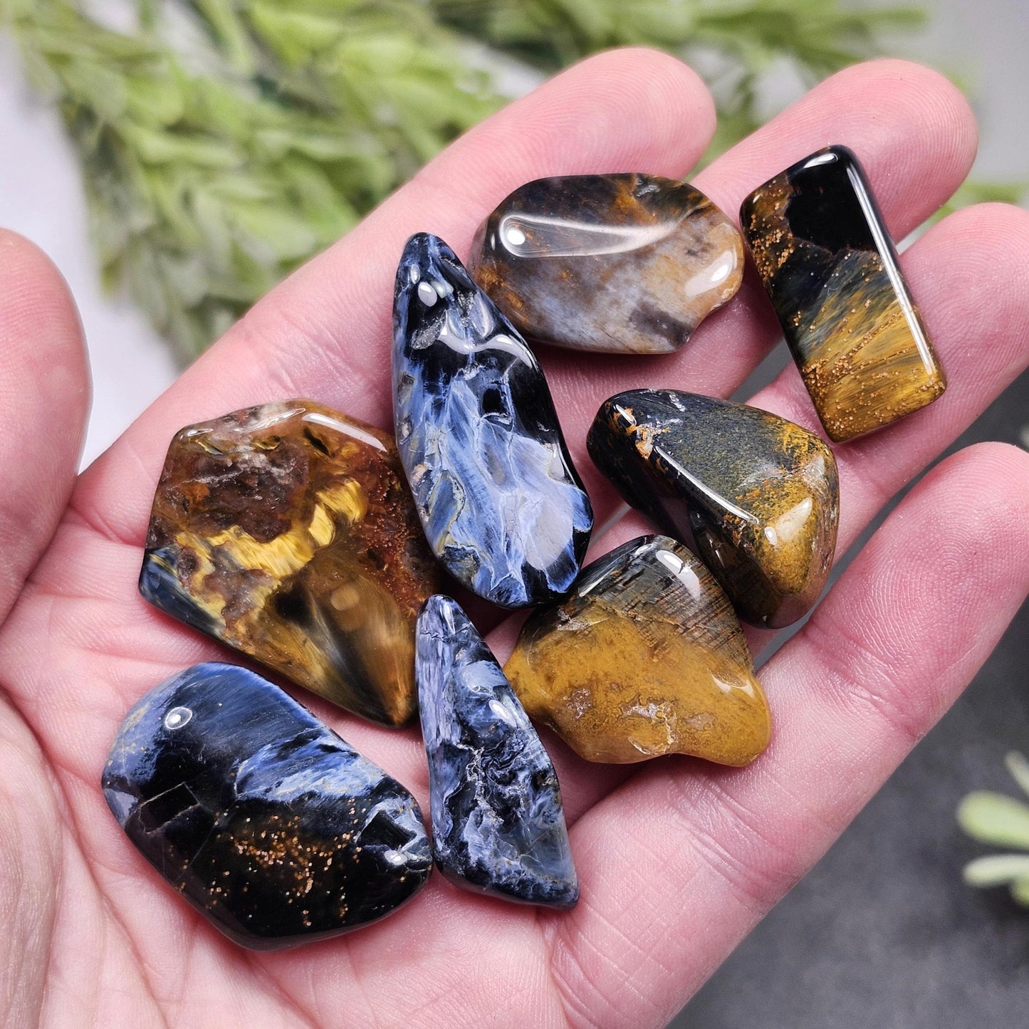 Pietersite Tumbled Crystal