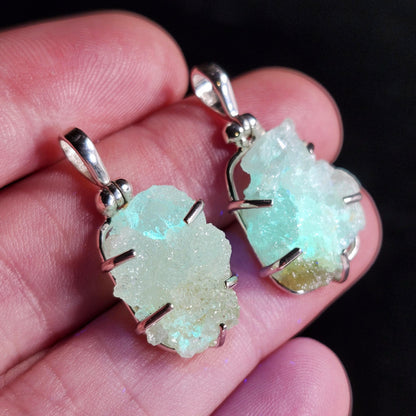 Blue Zincite Pendant