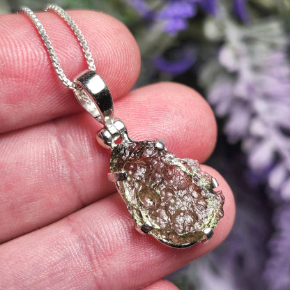 Moldavite Pendant