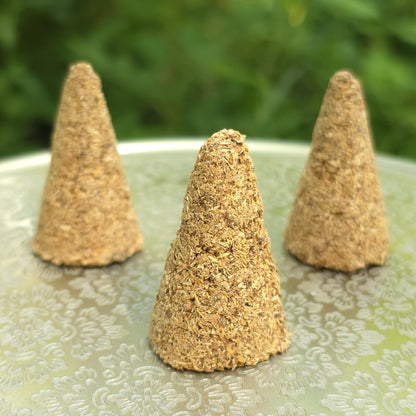 Palo Santo Cone Incense (Set of 3)