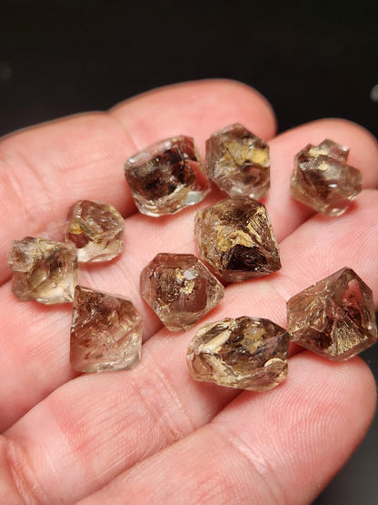 Italian UV Elestial Quartz from Tuscany