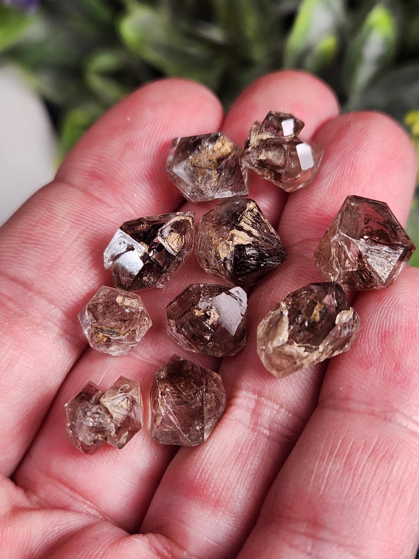 Italian UV Elestial Quartz from Tuscany