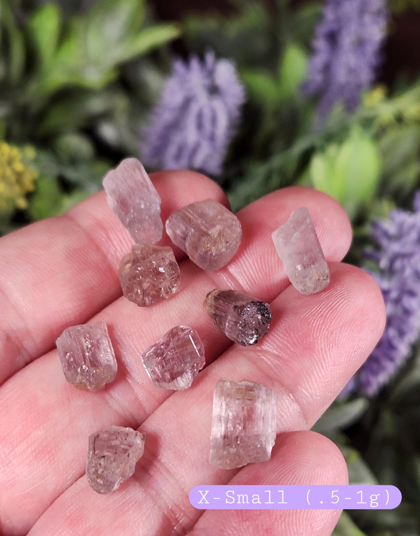 Lavender Scapolite Crystal