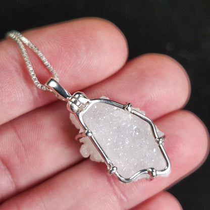 Hydrozincite Pendant