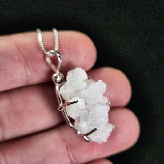 Hydrozincite Pendant