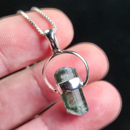Green Tourmaline Pendant