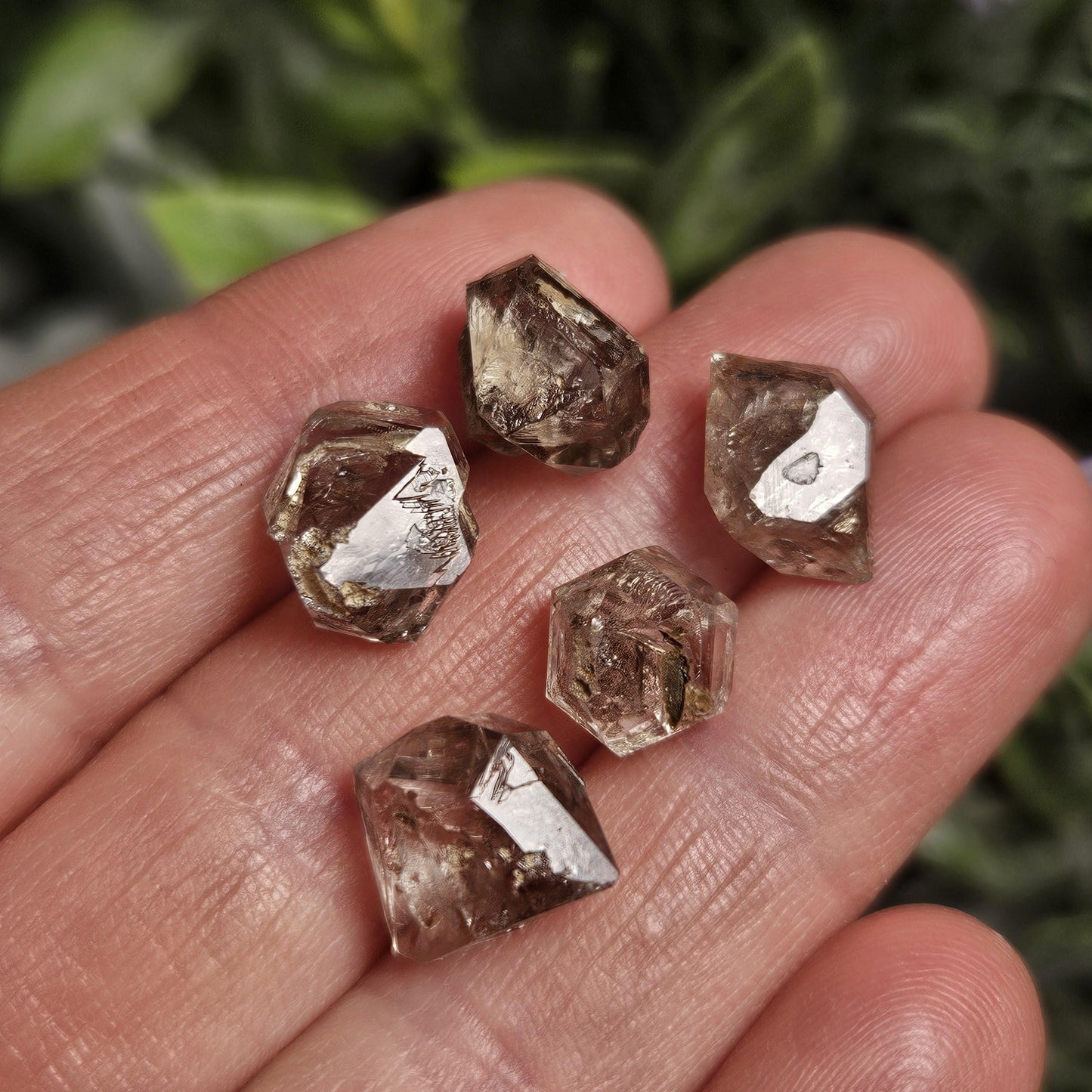 Italian UV Elestial Quartz from Tuscany