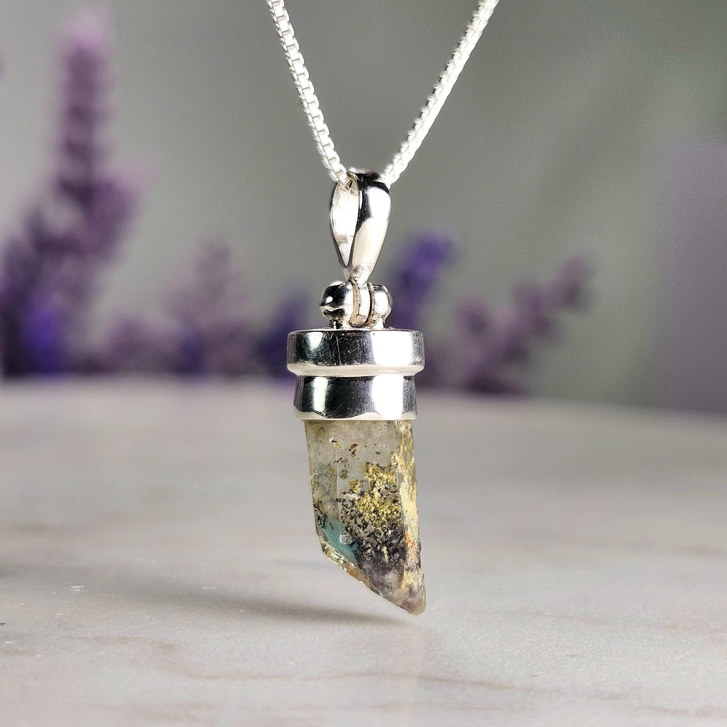 Ajoite Pendant