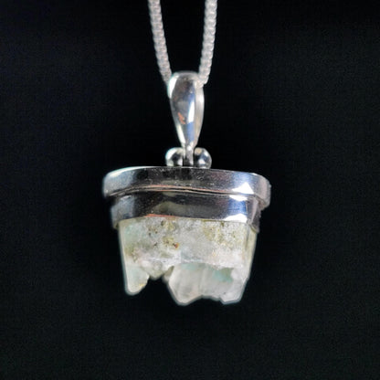 Ajoite Cluster Pendant