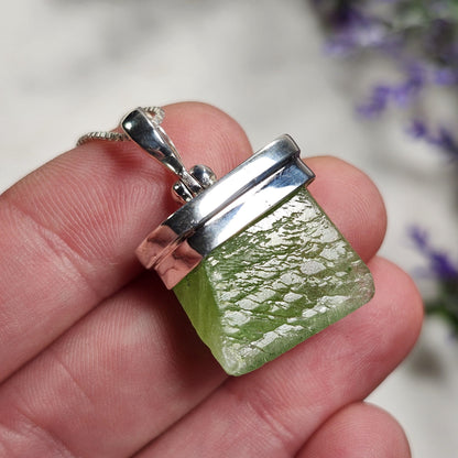 Terminated Peridot Pendant