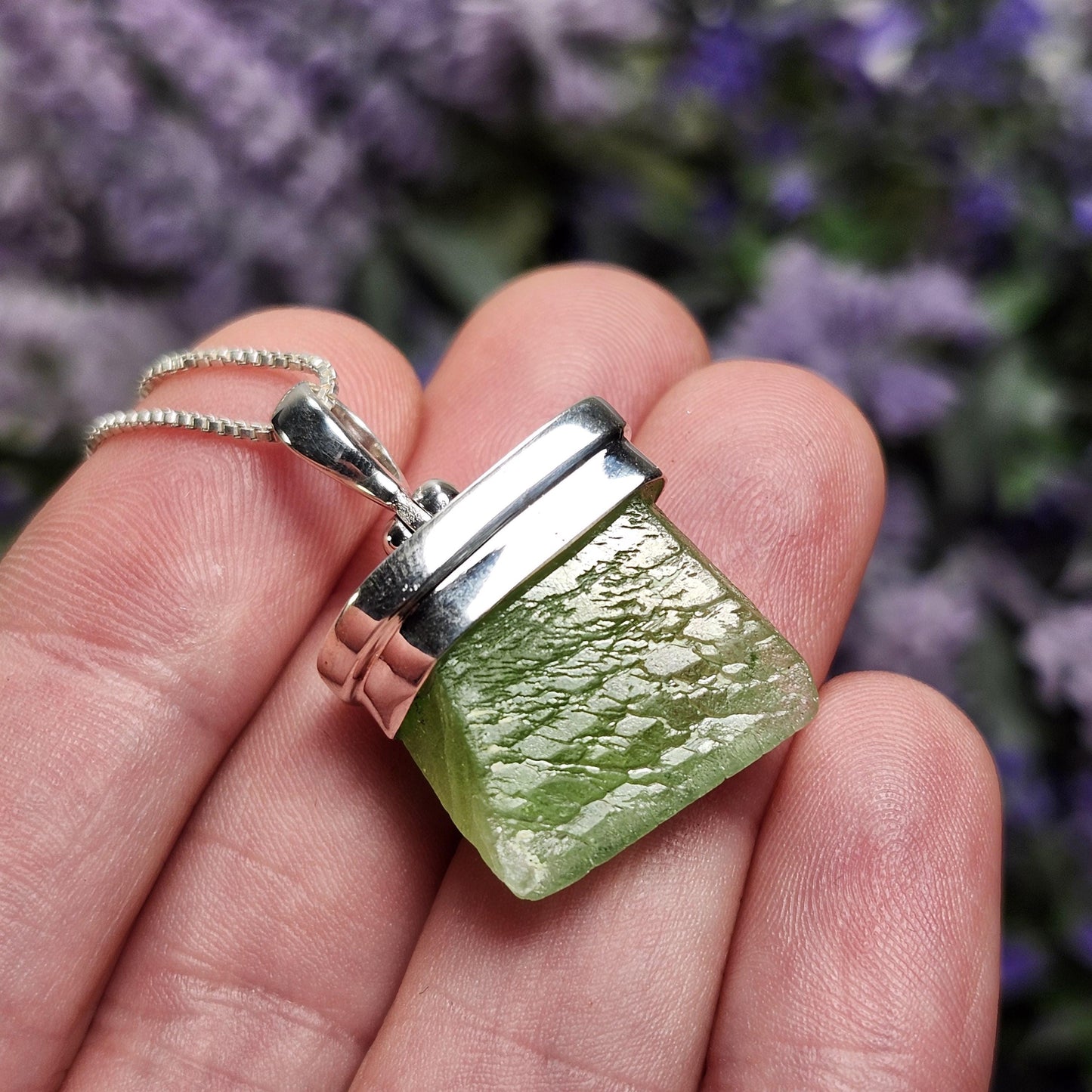 Terminated Peridot Pendant