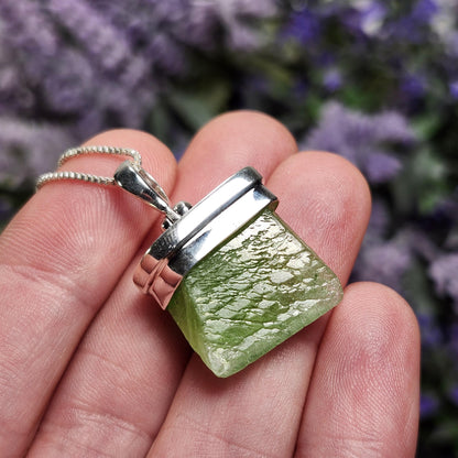 Terminated Peridot Pendant