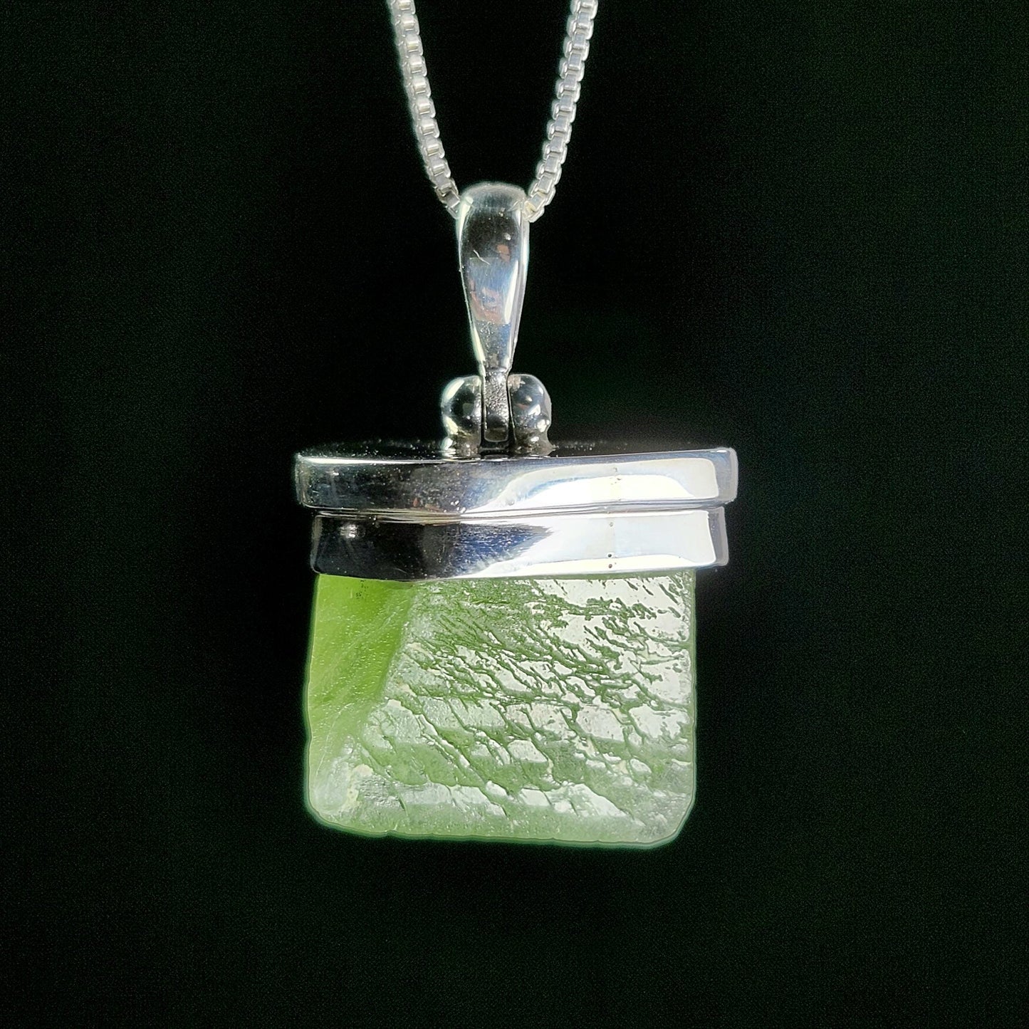 Terminated Peridot Pendant